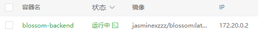 宝塔界面查看容器